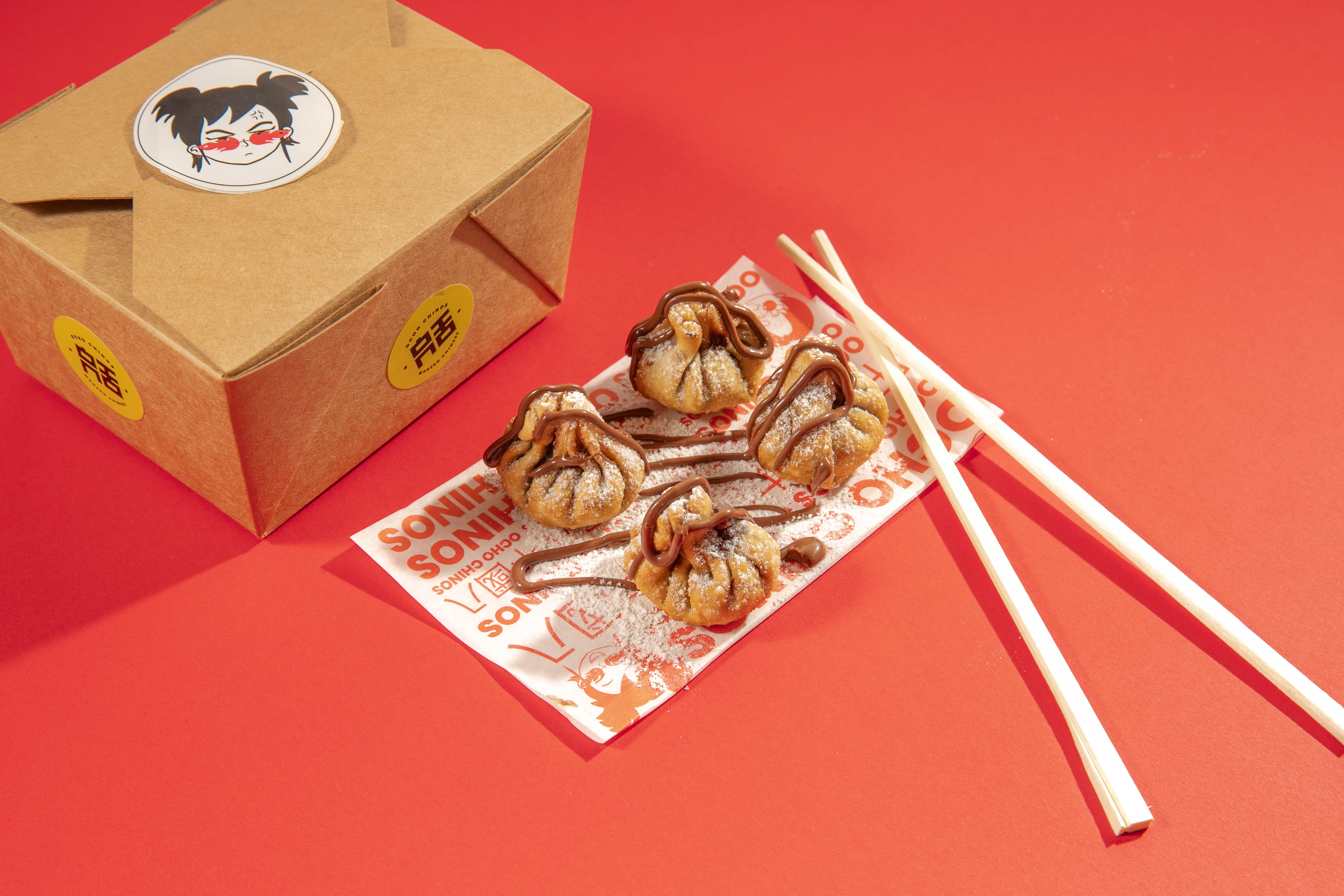 Gyozas De Nutella Fritas