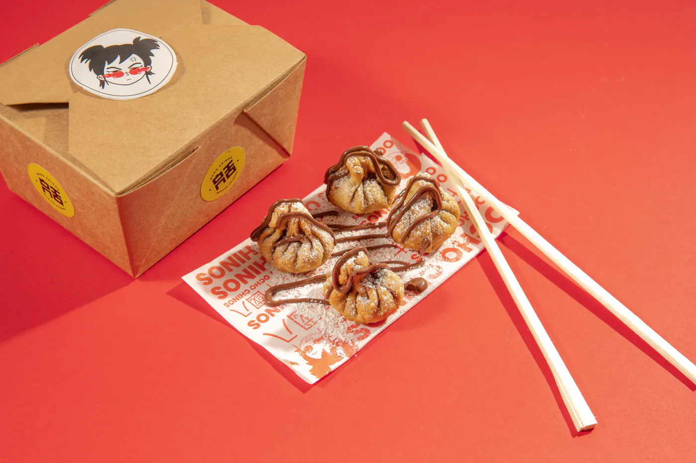 Gyozas De Nutella Fritas